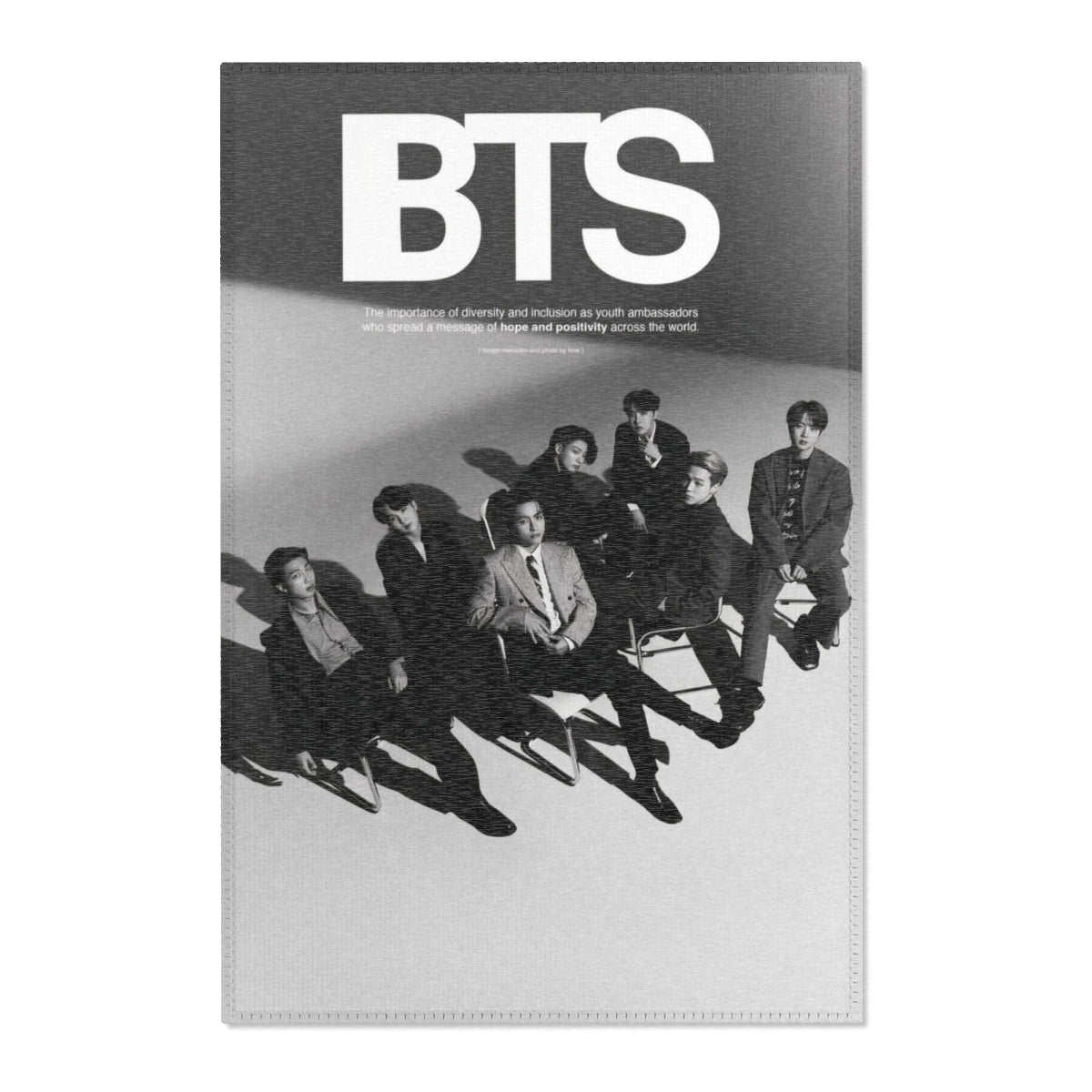 BTS - Monochrome Rug